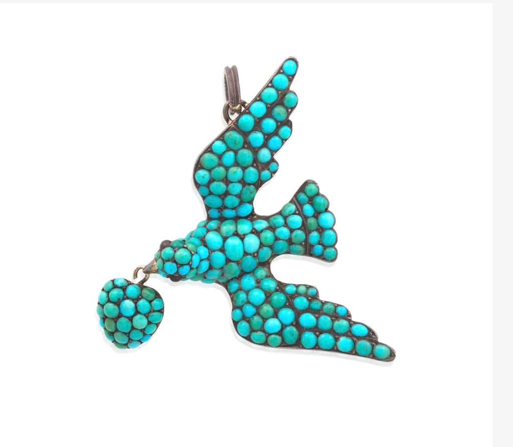 Sant Esprit Bird Pendant c.1860