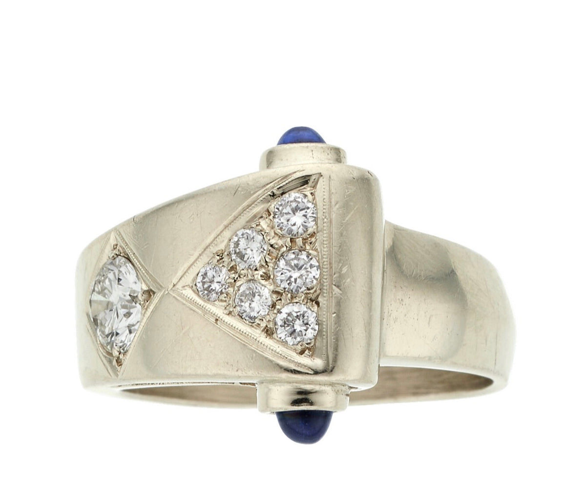 Diamond Tank Ring