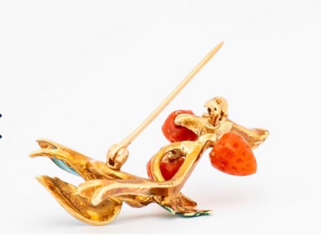 Antique Binder Bros Brooch