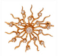 Starburst Pendant Brooch