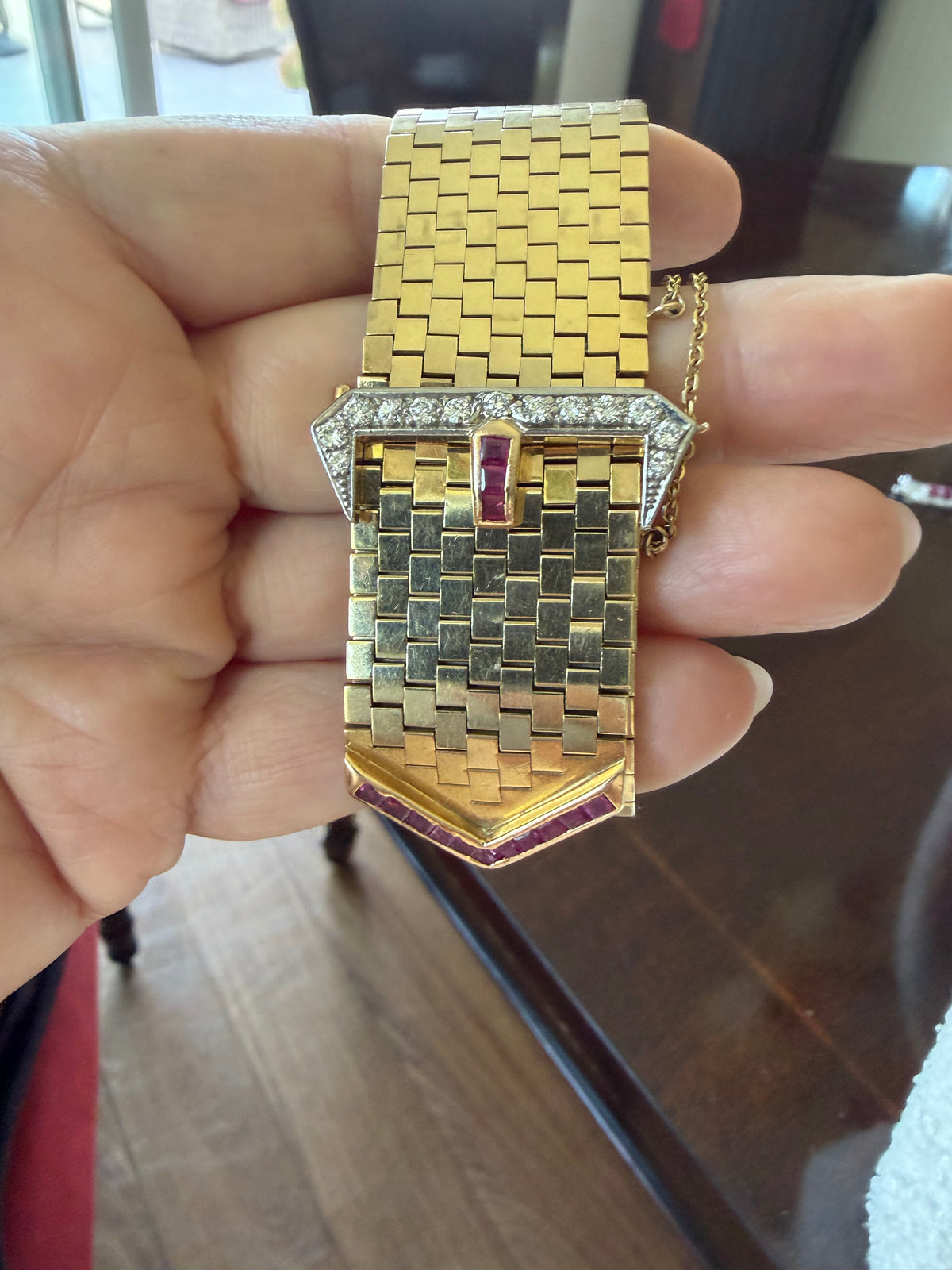 Retro Gold Buckle "Ludo" Bracelet