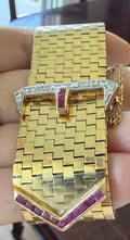 Retro Gold Buckle "Ludo" Bracelet