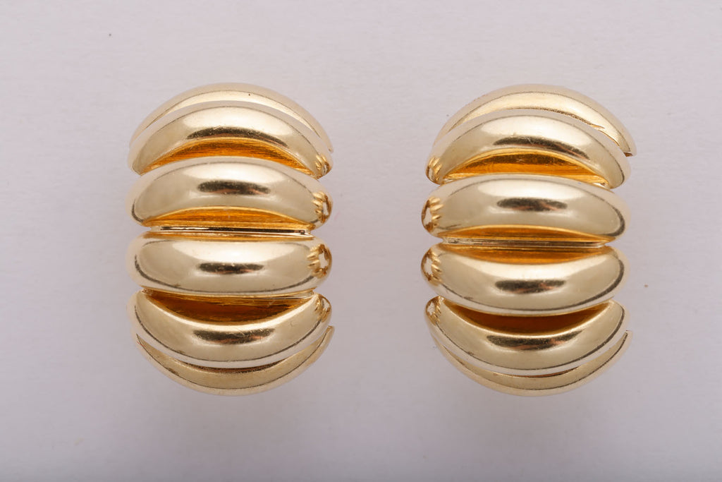 Tiffany Schlumberger Shrimp Earrings in Gold