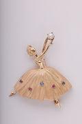 Ballerina Brooch and pendant