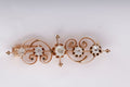 Antique Diamond and Gold Pin