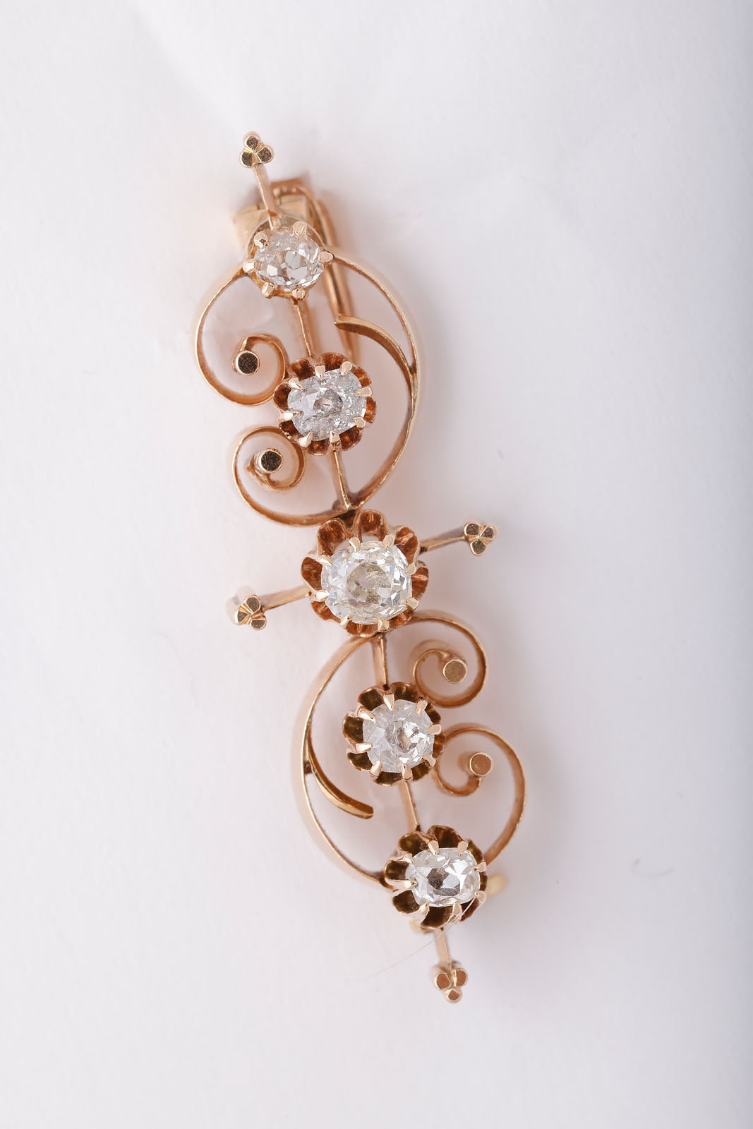 Antique Diamond and Gold Pin