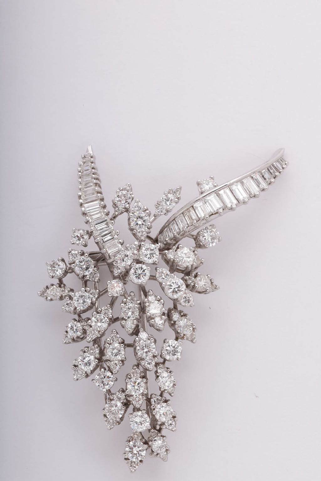 Diamond Spray Brooch