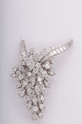 Diamond Spray Brooch