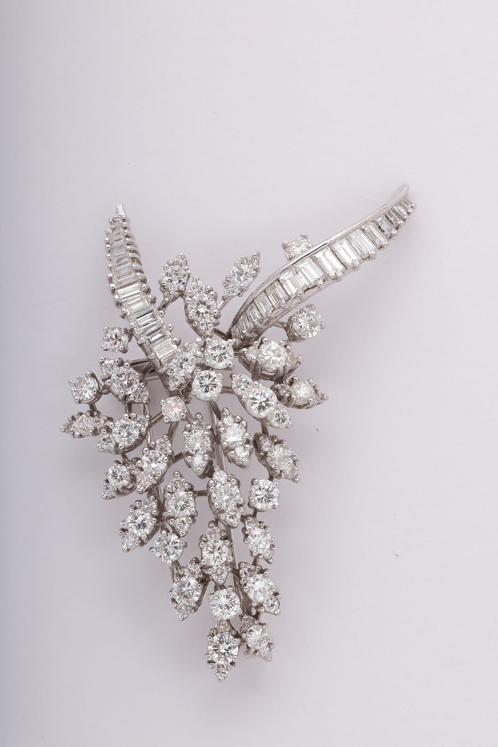 Diamond Spray Brooch