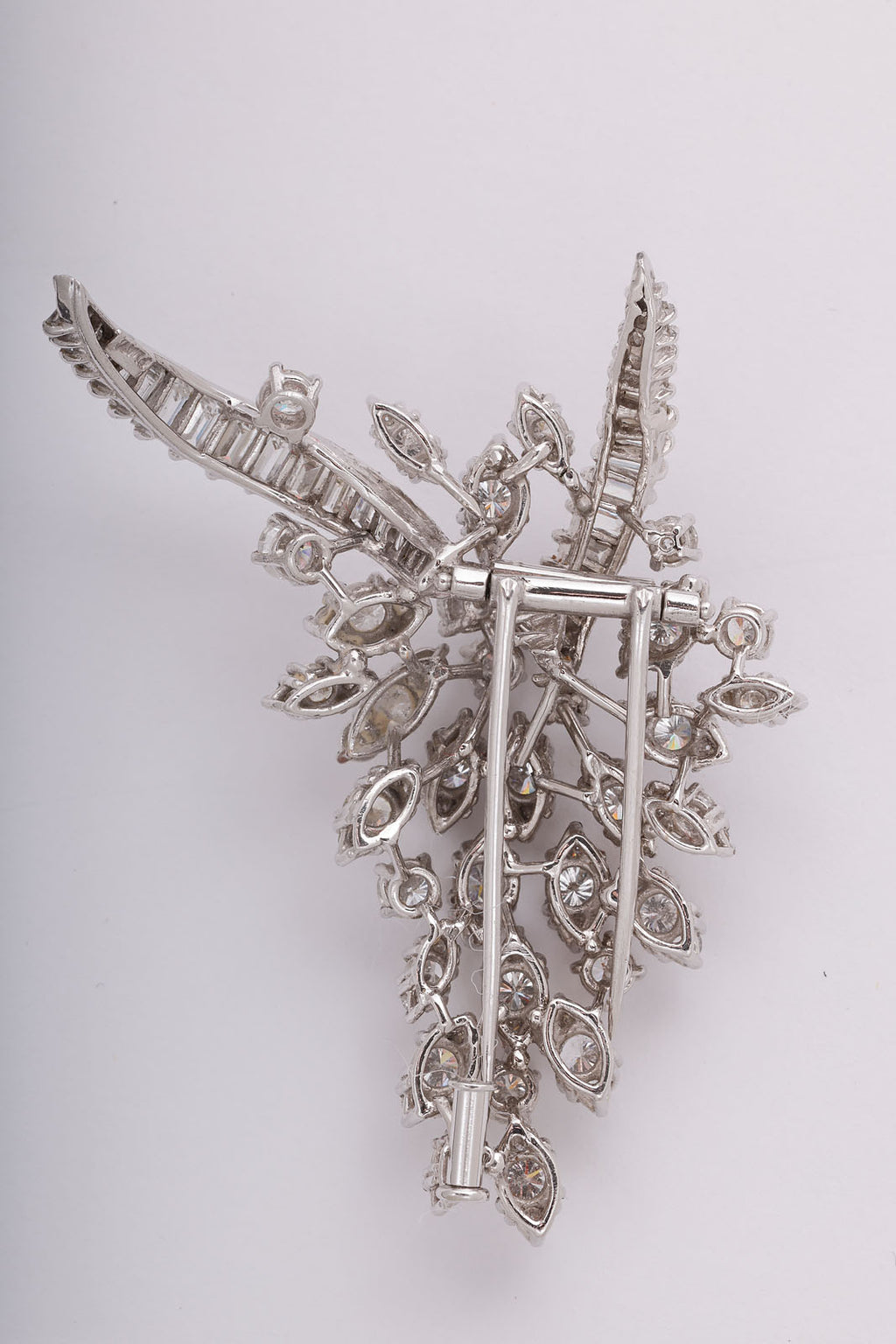 Diamond Spray Brooch